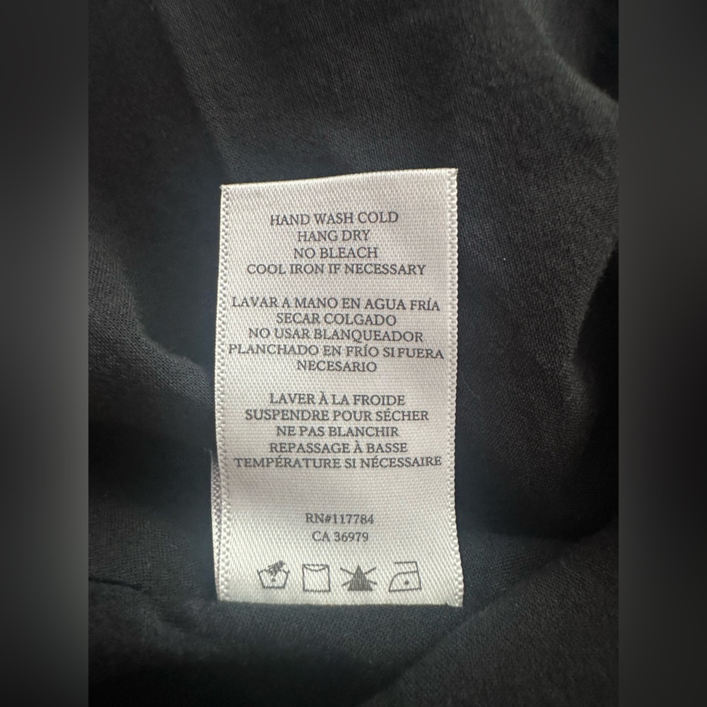 Rails Black High Low Ruffled Sundress Size M - image 8